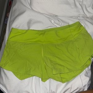 Lululemon speed shorts